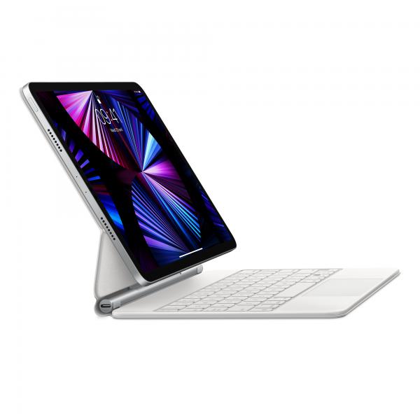 Apple MJQJ3F/A tastiera per dispositivo mobile Bianco AZERTY Francese (MAGIC KEYBOARD IPAD PRO 11IN - 3RD GEN AND IPAD AIR 4TH GEN FRE) - Versione UK