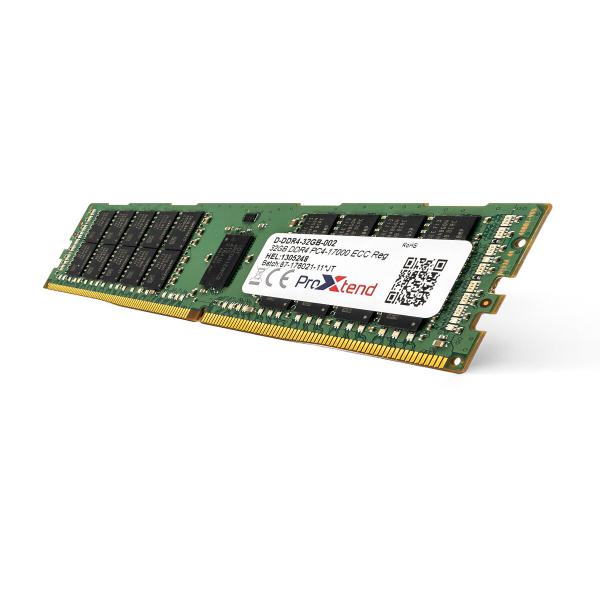 ProXtend 32GB DDR4 PC4-17000 2133MHz memoria Data Integrity Check [verifica integrit dati] (32GB DDR4 PC4-17000 2133MHz - Warranty: 240M)