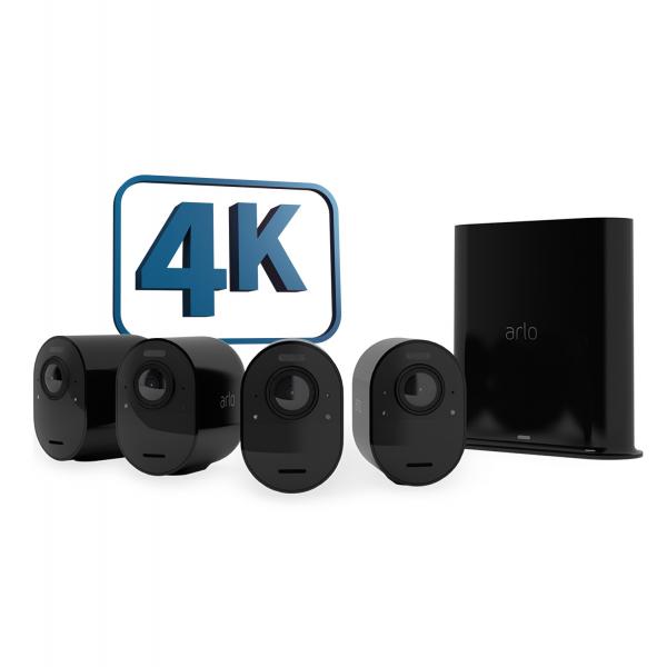 Arlo VMS5440 - Kit of cameras - wireless - 4 camera[s] - black
