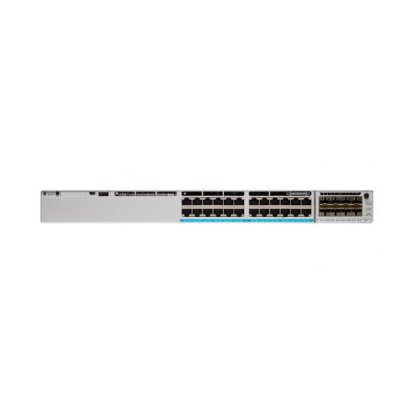Cisco C9300L-24T-4G-E switch di rete Gestito L2/L3 Gigabit Ethernet [10/100/1000] Grigio (Cisco Catalyst 9300L - Network Essentials - switch - L3 - gestito - 24 x 10/100/1000 + 4 x Gigabit SFP [uplink] - montabile su rack - ricondizionato)Cisco088972...