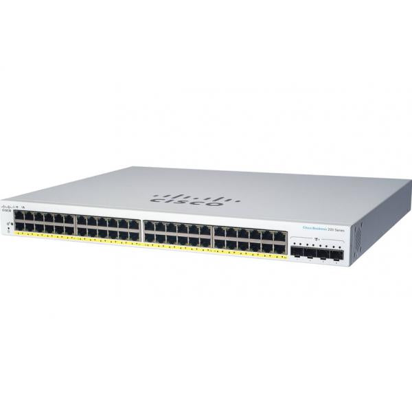CBS220 SMART 24-PORT GE POE 4X10G SFP+