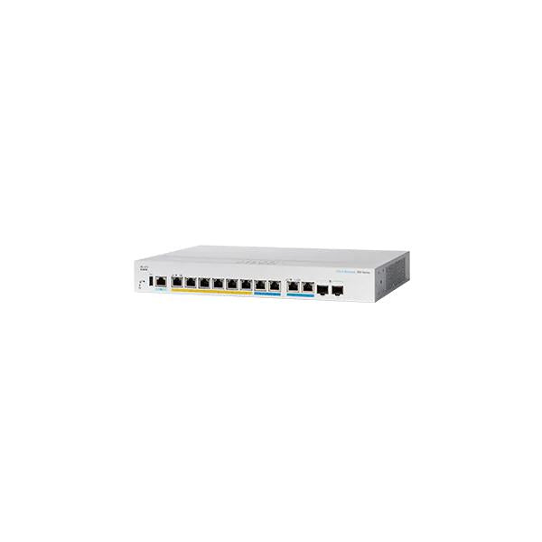 CBS350 MANAGED 8-PORT 2.5GE POE 2X10G COMBO