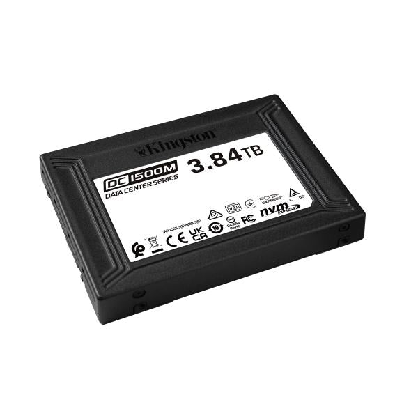 Kingston Technology DC1500M U.2 Entreprise 3,84 TB PCI Express 3.0 3D TLC NVMe (Kingston Data Center DC1500M - SSD - 3.84 TB - internal - 2.5 - U.2 PCIe 3.0 x4 [NVMe])