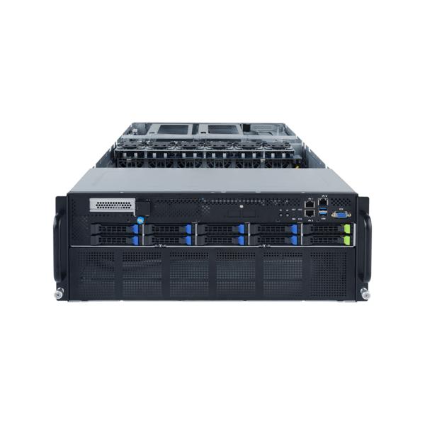 Gigabyte G482-Z54 Socket SP3 Armadio [4U] Nero (AMD BAREBONE G482-Z54 4U 2XCPU - 32XDIMM 8XHDD 8XPCIE 3X2200W 80+)