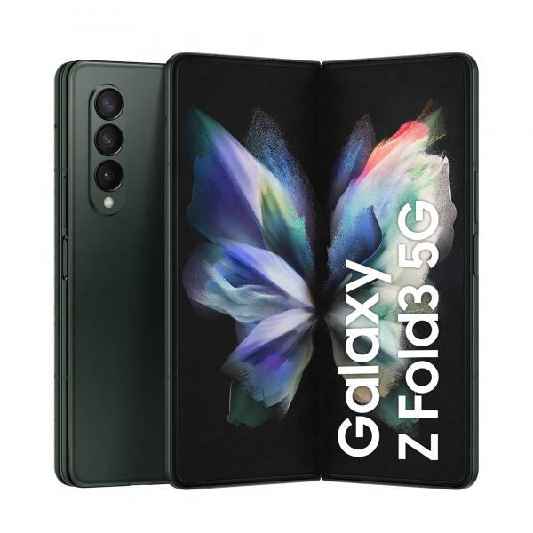 Samsung Galaxy Z Fold3 5G SM-F926B 19,3 cm [7.6] Doppia SIM Android 11 USB tipo-C 12 GB 512 GB 4400 mAh Verde (Z Fold3 5G 512GB - Phantom Green)