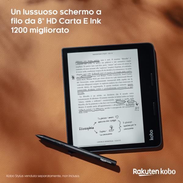 KOBO SAGE BLACK COMFOLIGHT PRO WATERPROFF AUDIO