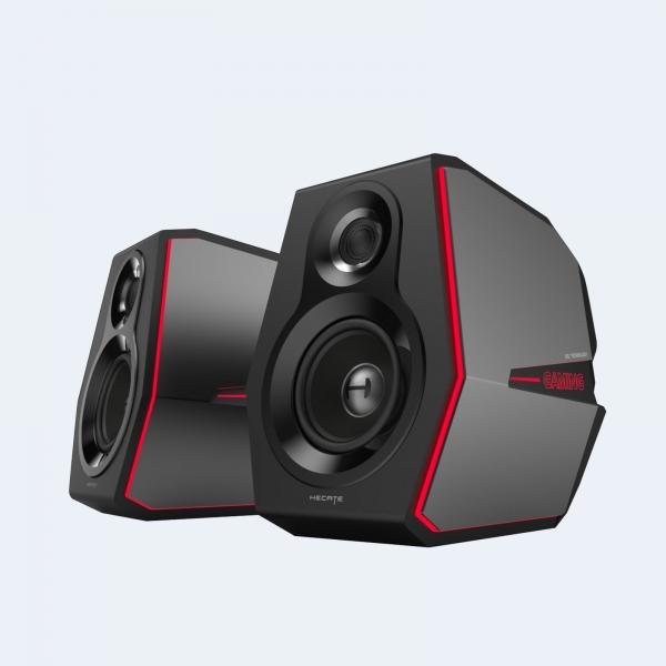 Edifier G5000 altoparlante Nero Con cavo e senza cavo 88 W (Edifier G5000 Hi-Res 2.0 Bluetooth Gaming Speakers With RGB Lighting - Black)