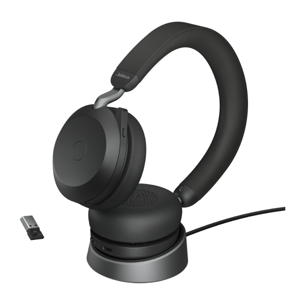 JABRA EVOLVE2 75 LINK380A UC STEREO STAND BLACK