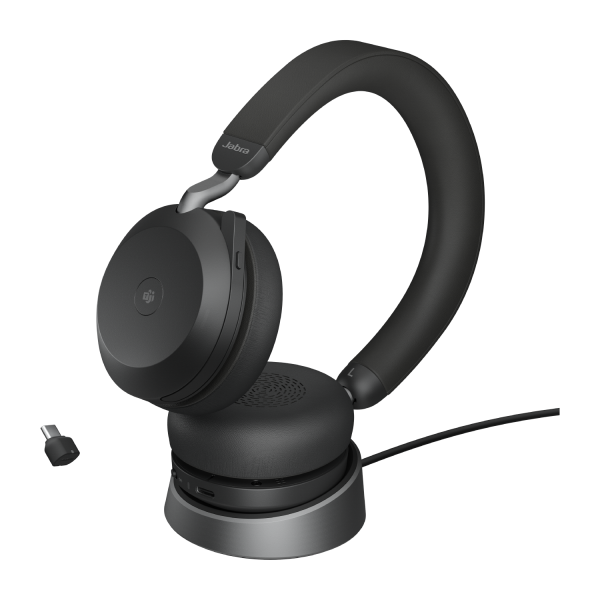 JABRA EVOLVE2 75 LINK380C MS STEREO STAND BLACK