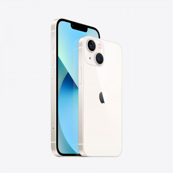 Apple iPhone 13 mini 13,7 cm [5.4] Doppia SIM iOS 15 5G 256 GB Bianco (IPHONE 13 MINI STARLIGHT 5G - 256GB A15 IOS15)