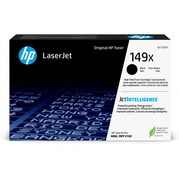 HP Cartuccia toner nero originale LaserJet 149X ad alta capacit? (HP 149X - Alta capacit? - nero - originale - LaserJet - cartuccia toner [W1490X] - per LaserJet Pro 4002, MFP 4102)hp0194850663369W1490X