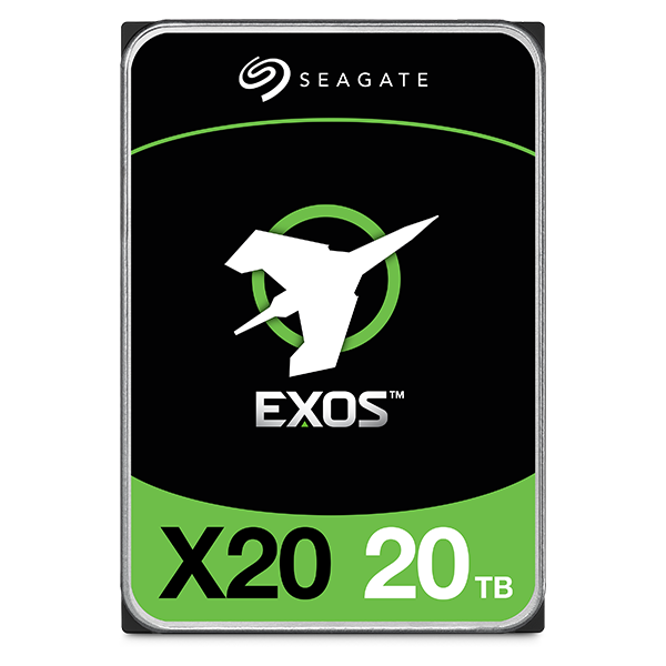 EXOS X20 20TB SATA 3.5IN 7200RPM 6GB/S 512E/4KN