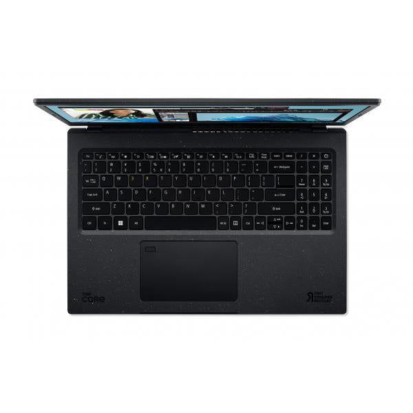 Acer TravelMate TMV15-51-728C Computer portatile 39,6 cm [15.6] Full HD Intel Core i7 i7-1195G7 16 GB DDR4-SDRAM 1 TB SSD Wi-Fi 6 [802.11ax] Windows 11 Pro Nero (TRAVELMATE VERO 15-51-72 15.6IN - I7-1195G7 16GB/1024GB W11P) - Versione Tedesca