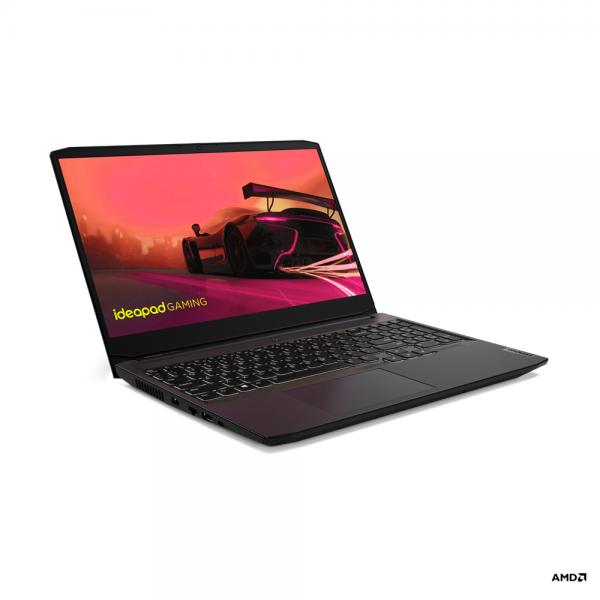 Lenovo IdeaPad Gaming 3 Computer portatile 39,6 cm [15.6] Full HD AMD Ryzen 5 5600H 8 GB DDR4-SDRAM 512 GB SSD NVIDIA GeForce RTX 3060 Wi-Fi 6 [802.11ax] Windows 11 Home Nero (IdeaPad 3 Gaming) - Versione UK