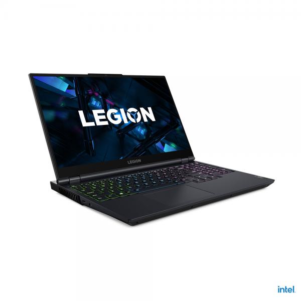 Lenovo Legion 5 Computer portatile 39,6 cm [15.6] Full HD Intel Core i5 i5-11400H 8 GB DDR4-SDRAM 512 GB SSD NVIDIA GeForce RTX 3060 Wi-Fi 6 [802.11ax] Windows 11 Home Nero (Legion 5) - Versione UK