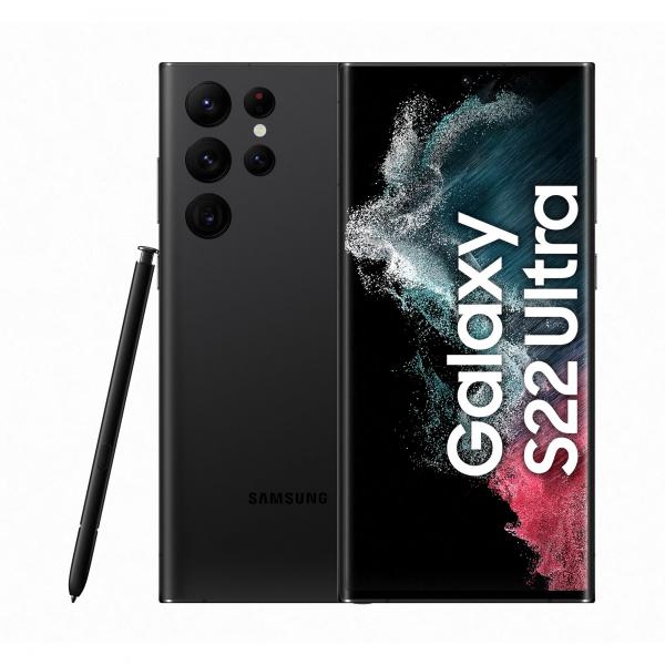 Samsung Galaxy S22 Ultra Enterprise Edition SM-S908B 17,3 cm [6.8] Doppia SIM Android 12 5G USB tipo-C 8 GB 128 GB 5000 mAh Nero (Galaxy S22 Ultra 128GB - Black)