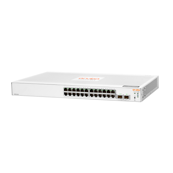 Aruba Instant On 1830 24G 2SFP Gestito L2 Gigabit Ethernet [10/100/1000] 1U (HPE Aruba Instant On 1830 24G 2SFP Switch - Switch - intelligente - 24 x 10/100/1000 + 2 x Gigabit SFP - desktop, montabile su rack)Hpe0190017518893JL812A#ABB