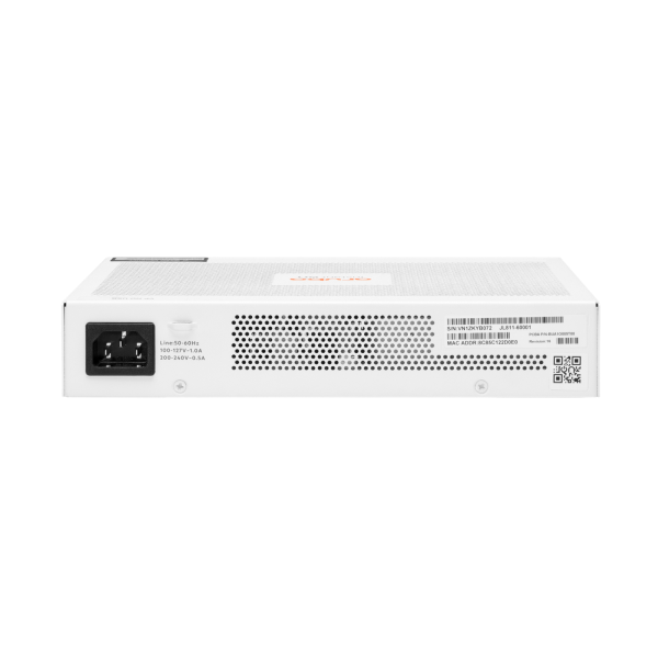 Aruba Instant On 1830 8G 4p Class4 PoE 65W Gestito L2 Gigabit Ethernet [10/100/1000] Supporto Power over Ethernet [PoE] 1U (HPE Aruba Instant On 1830 8G 4p Class4 PoE 65W Switch - Switch - intelligente - 4 x 10/100/1000 + 4 x 10/100/1000 [PoE+] - des...