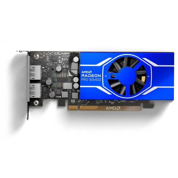 RADEON PRO W6400 4GB PCIE 4.0 X4 2XDP 4GB GDDR6
