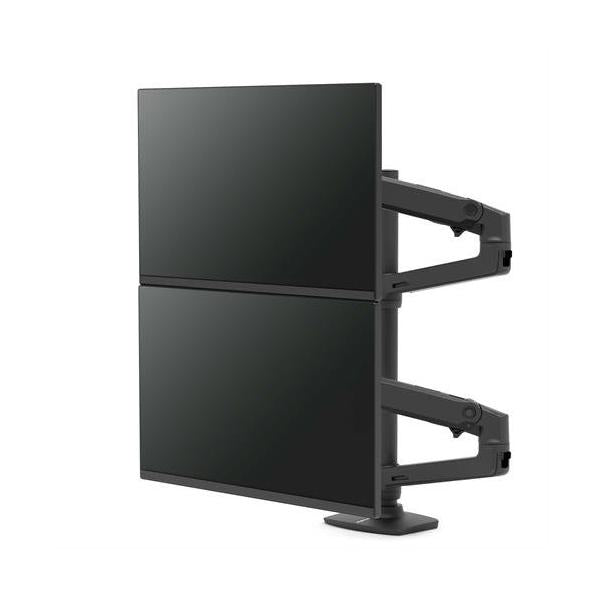 LX DUAL STACKING ARM TALL POLE MATTE BLACK