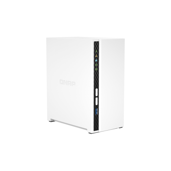 QNAP TS-233 NAS Mini Tower Collegamento ethernet LAN Bianco (QNAP TS-233/6TB RED 2 Bay)