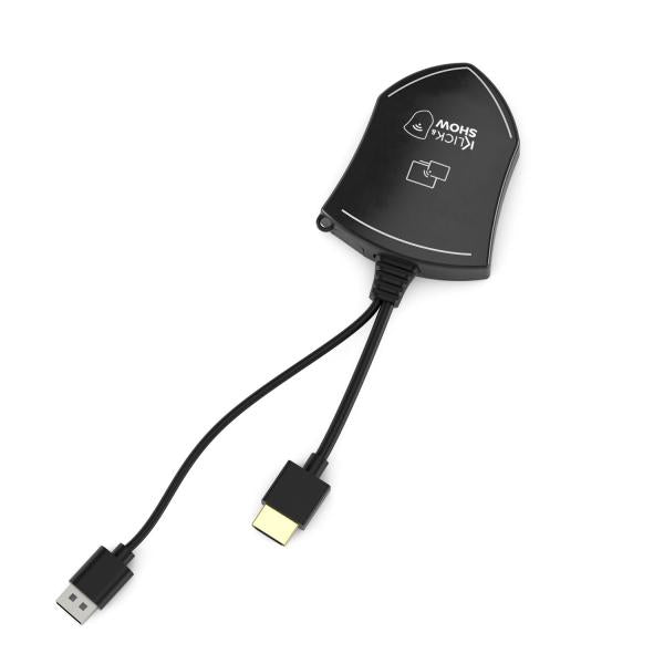 Kindermann 7488000342 sistema di presentazione wireless HDMI Dongle (KLICK & SHOW K-FX HDMI - Kitincl. 2x HDMI Transmitter - Warranty: 24M)