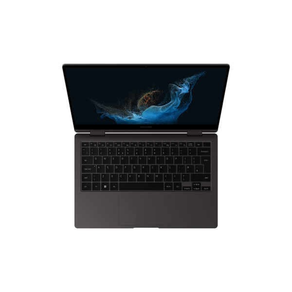 Samsung Galaxy Book2 360 Ibrido [2 in 1] 33,8 cm [13.3] Touch screen Full HD Intel Core i5 i5-1235U 8 GB LPDDR4x-SDRAM 256 GB SSD Wi-Fi 6E [802.11ax] Windows 11 Pro Grafite (Galaxy Book2 360) - Versione UK