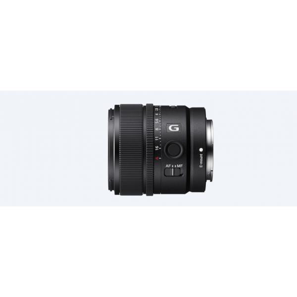 Sony SEL15F14G MILC/SRL Teleobiettivo Nero (Sony E 15 mm F1.4 G APS-C Wide Angle Prime Lens [SEL15F14G])