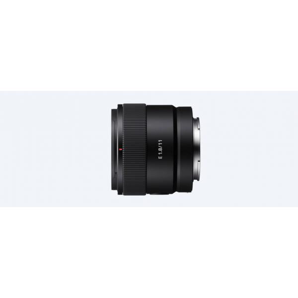 Sony SEL11F18 MILC/SRL Teleobiettivo Nero (Sony E 11 mm F1.8 APS-C Wide Angle Prime Lens [SEL11F18])