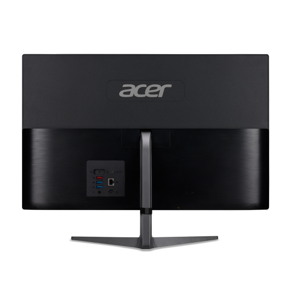 Acer Veriton Z2594G Intel Core i5 i5-1235U 60,5 cm [23.8] 1920 x 1080 Pixel 8 GB DDR4-SDRAM 256 GB SSD PC All-in-one Windows 11 Pro Wi-Fi 6 [802.11ax] Nero, Argento (VERITON Z2594G AIO 23.8IN - I5-1235U 8GB/256GB W11P) - Versione Tedesca