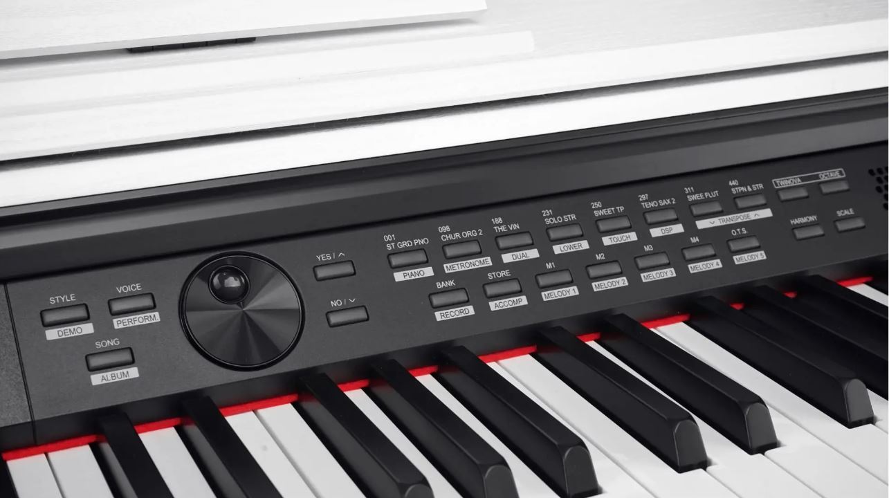 CLASSIC CANTABILE DP-A 130 WM PIANOFORTE DIGITALE 88 TASTI PESATI BIANCO OPACO