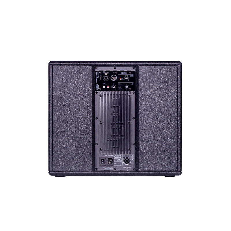DB TECHNOLOGIES ES802 IMPIANTO COMPLETO ATTIVO 1200W SUBWOOFER + 2 SATELLITI SISTEMA AUDIO BIAMPLIFICATO COMPLETO 8x3"/1x12