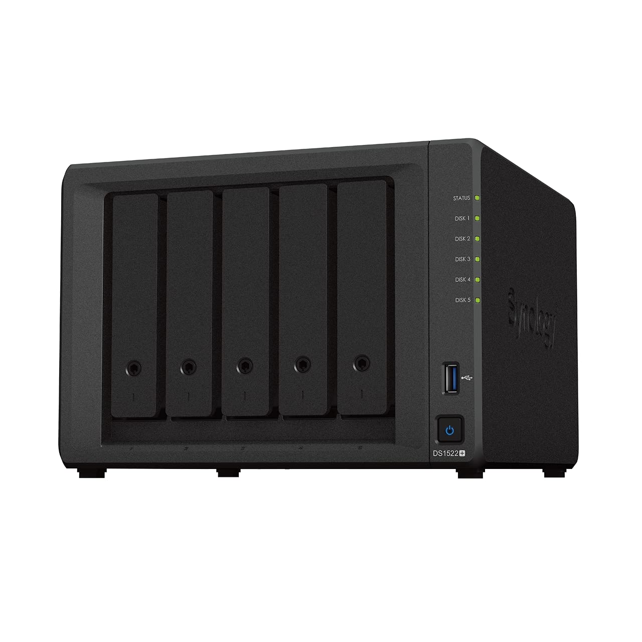 SYNOLOGY NAS TOWER 5BAY 2.5/3.5 SSD/HDD SATA, INTEL CELERON J4125 4CORE 2.0 GHZ, 4GB DDR4,