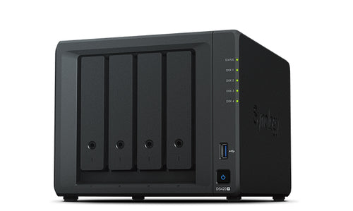 SYNOLOGY NAS TOWER 4BAY 2.5"/3.5" SSD/HDD SATA, 2xSSD NVME M.2 2280, INTEL CELERON J4025 2