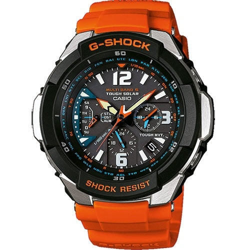 CASIO G-SHOCK Mod. GRAVITYMASTER - TOUGH SOLAR - AVATION COLLECTION 3D EFFECT