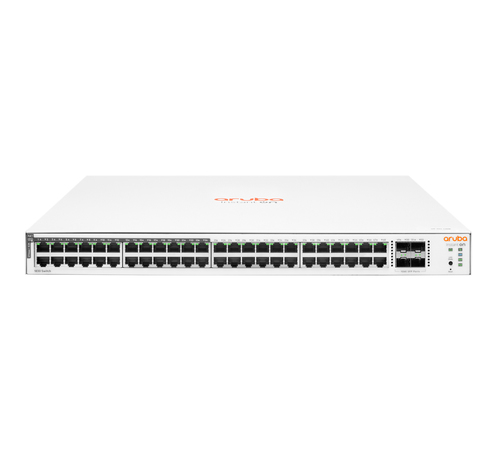 HPE ARUBA INSTANT ON SWITCH 830 48 PORTE GIGABIT 24X POE 4 SLOT SFP 370W