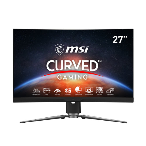 MSI MONITOR CURVO 27 LED VA 16:9 FHD 1MS 165Hz, 1000R, DP/HDMI, MULTIMEDIALE