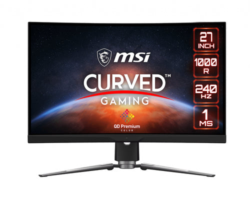 MSI MONITOR CURVO 27 LED VA 16:9 QHD 1MS 240 HZ 1000R RGB