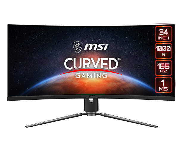 MSI MONITOR CURVO 37,5 LED IPS 21:9 WQHD, 1MS 180HZ, 2300R, DP/HDMI, MULTIMEDIALE, RGB