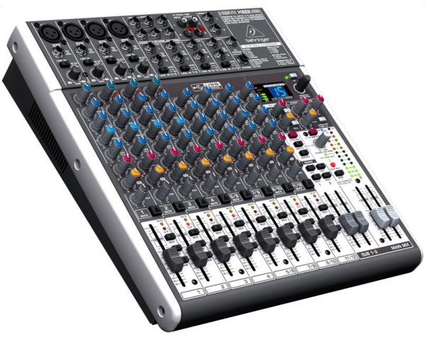 BEHRINGER XENYX X1622-USB MIXER PASSIVO 16 INGRESSI CON EFFETTI 24 BIT 4 COMPRESSORI + INTERFACCIA AUDIO USB