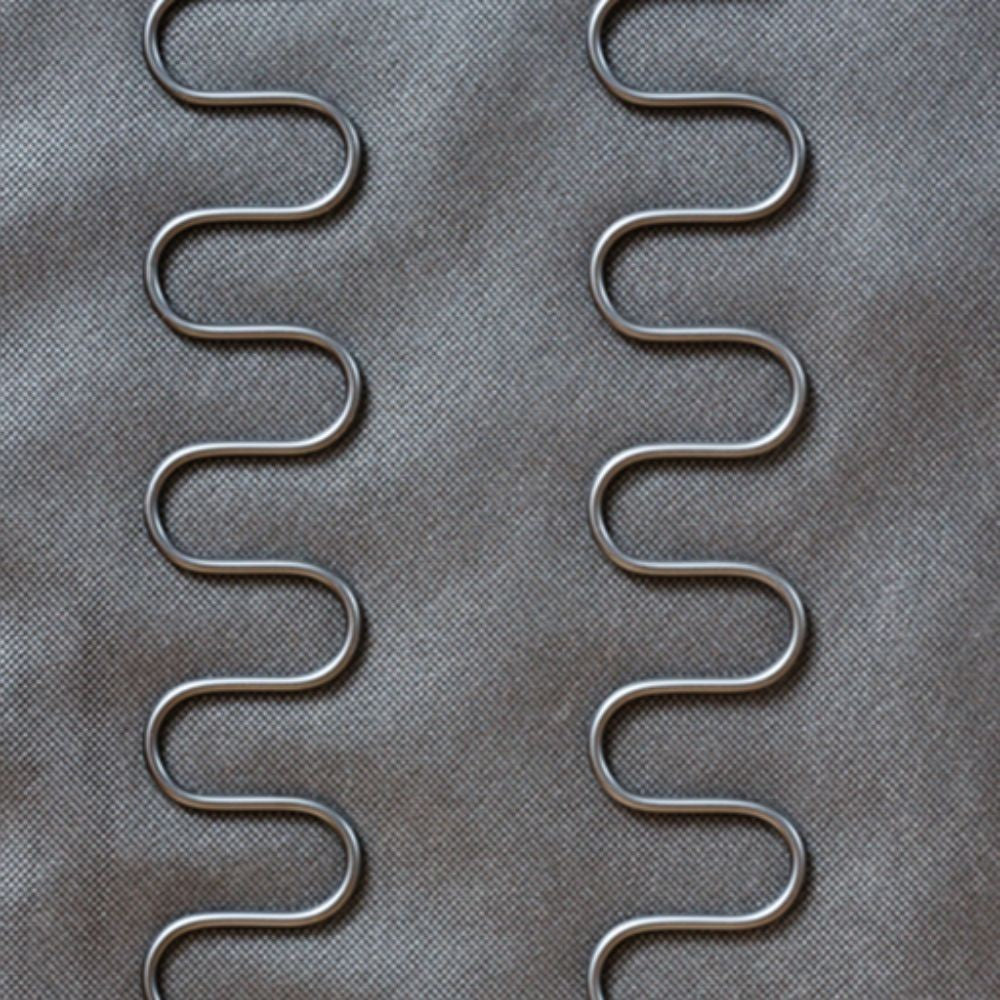Divano angolare Siena con letto estraibile grigio 267x200x90